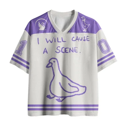 Tokyo-Lion Stupid Goose Funny Japan Retro Mesh Jersey-Tokyo-Lion