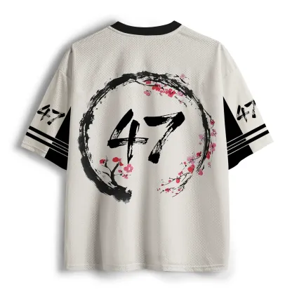 Tokyo-Lion Justice Kanji Mesh Jersey-Tokyo-Lion
