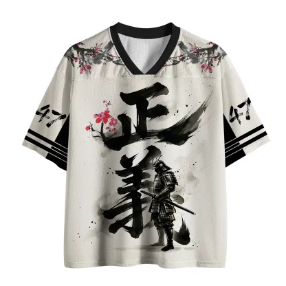 Tokyo-Lion Justice Kanji Mesh Jersey-Tokyo-Lion