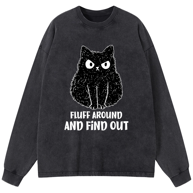 Tokyo-Lion Consequences Of Fooling Around Washed Long Sleeve T-Shirt