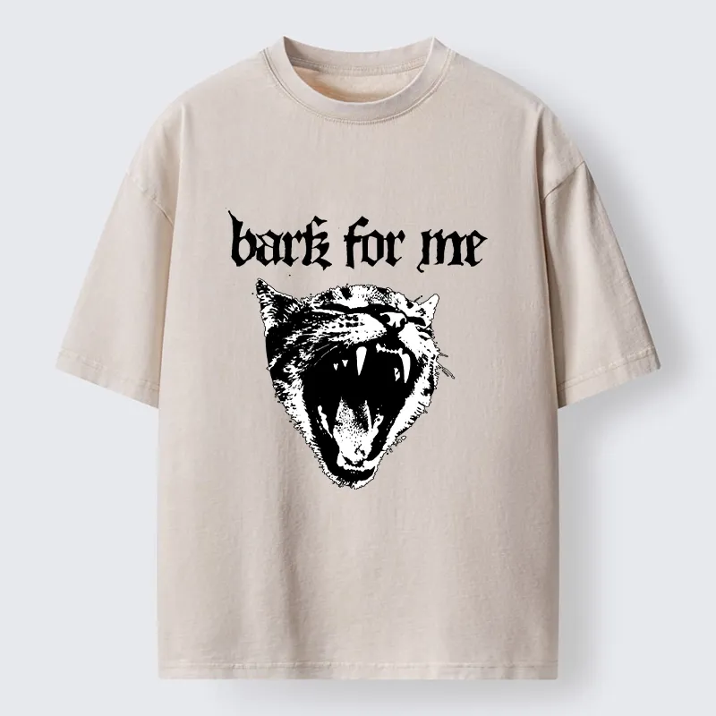 Tokyo-Lion Fierce Panther Roaring Loudly Washed T-Shirt