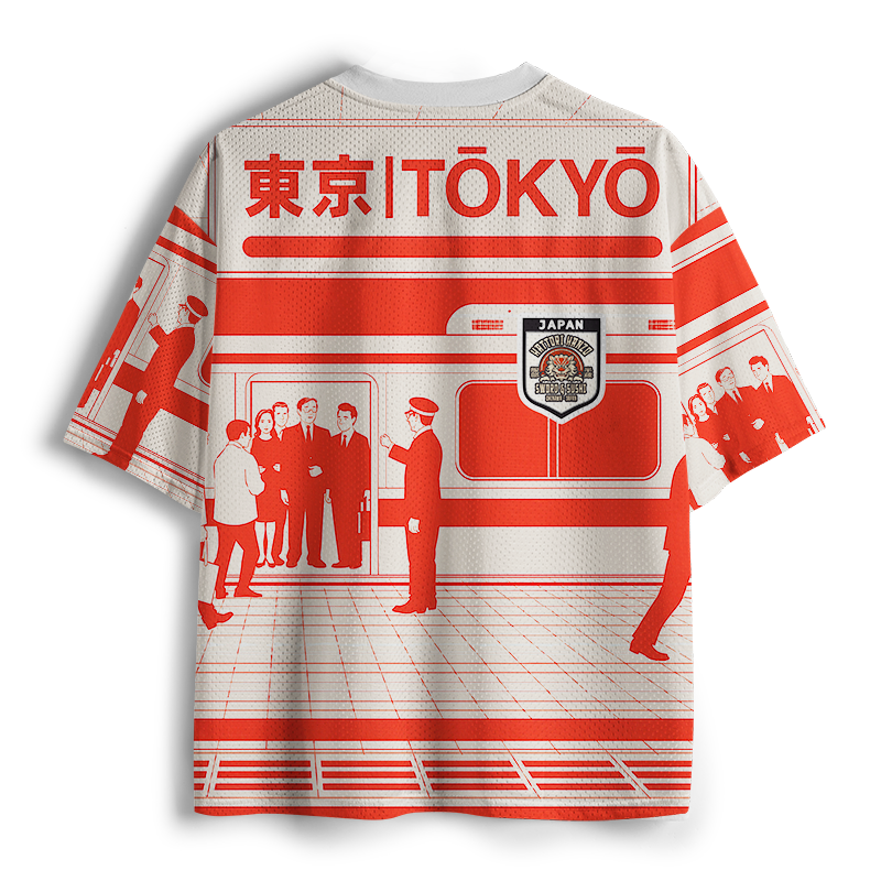 Tokyo-Lion Tokyo Subway Chronicles Japanese Mesh Jersey