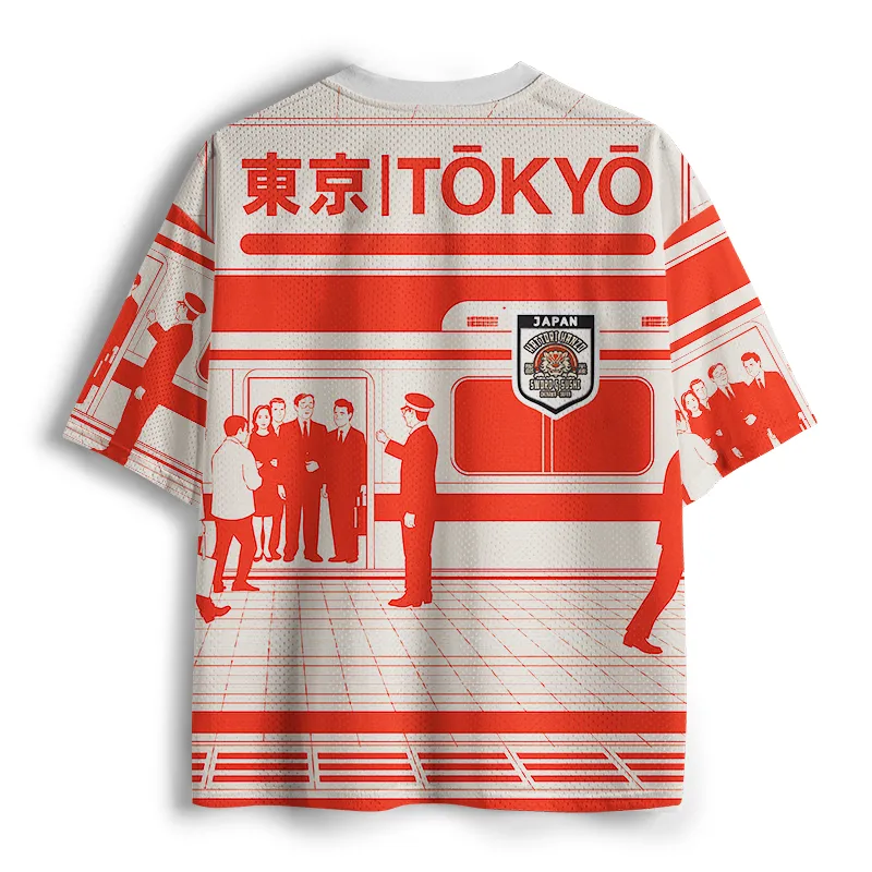 Tokyo-Lion Tokyo Subway Chronicles Japanese Mesh Jersey