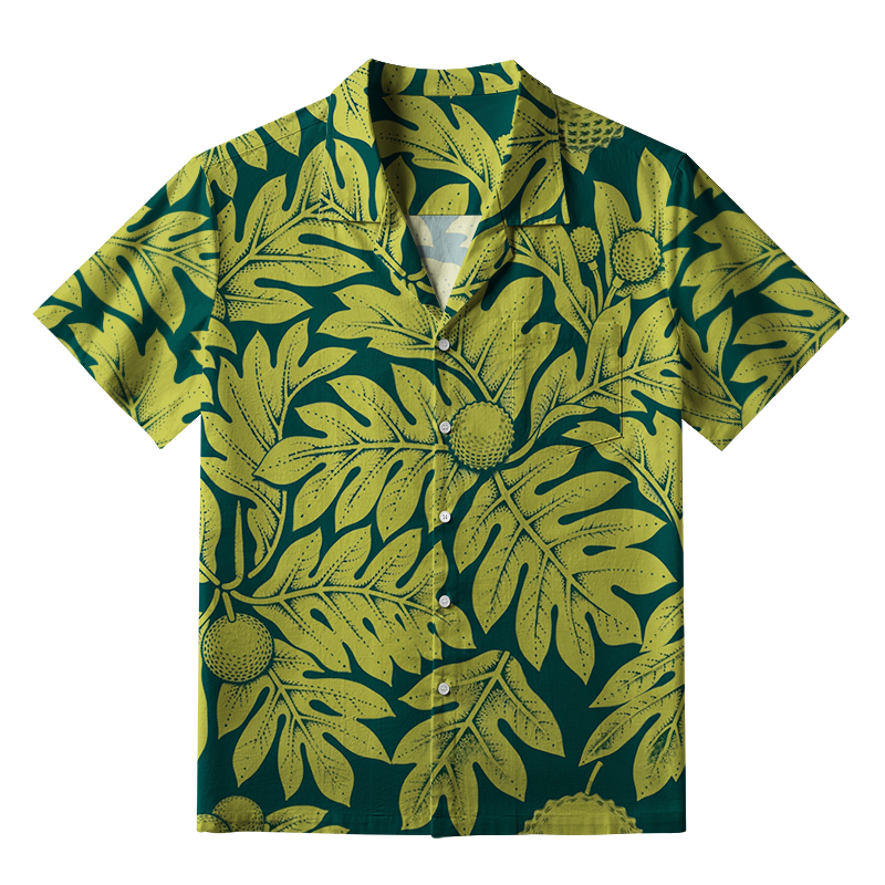 Tokyo-Lion Exotic Botanical Aloha Hawaiian Shirt