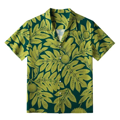 Tokyo-Lion Exotic Botanical Aloha Hawaiian Shirt