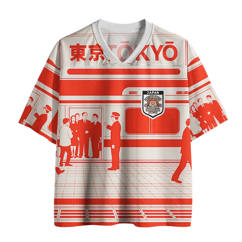 Tokyo-Lion Tokyo Subway Chronicles Japanese Mesh Jersey