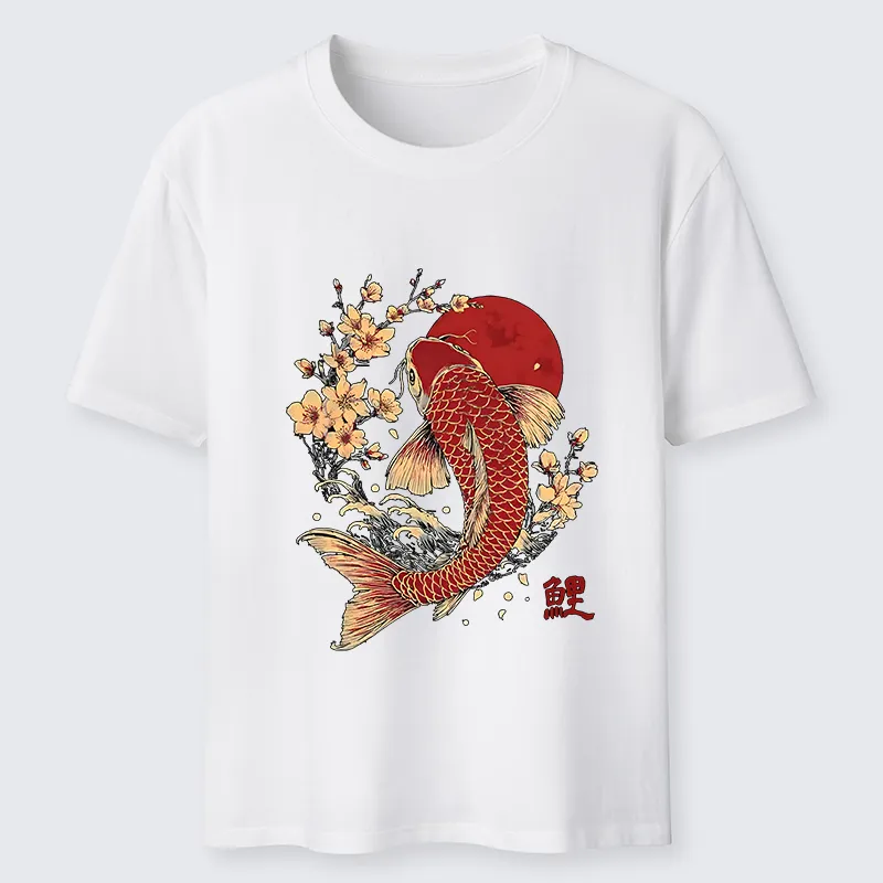 Tokyo-Lion Luck of the Koi Classic T-Shirt