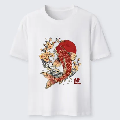 Tokyo-Lion Luck of the Koi Classic T-Shirt