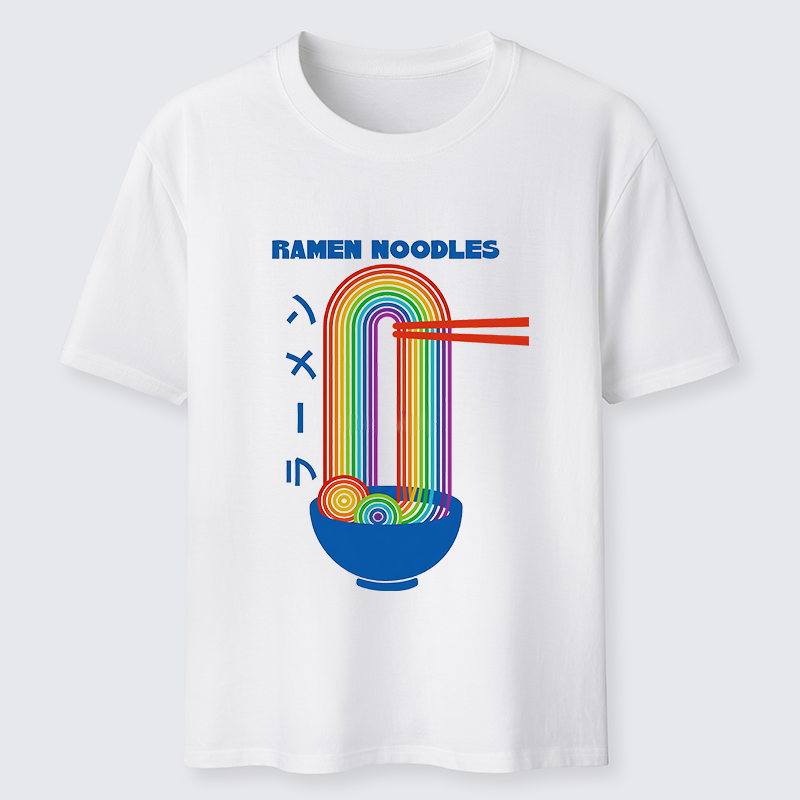 Tokyo-Lion Ramen Rainbow Classic T-Shirt