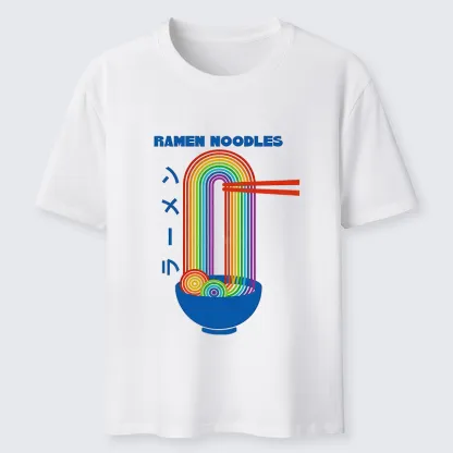 Tokyo-Lion Ramen Rainbow Classic T-Shirt