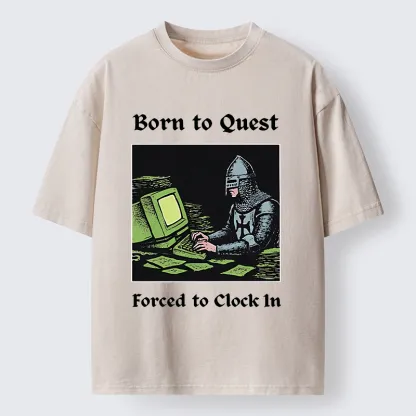 Tokyo-Lion Modern Knight Washed T-Shirt