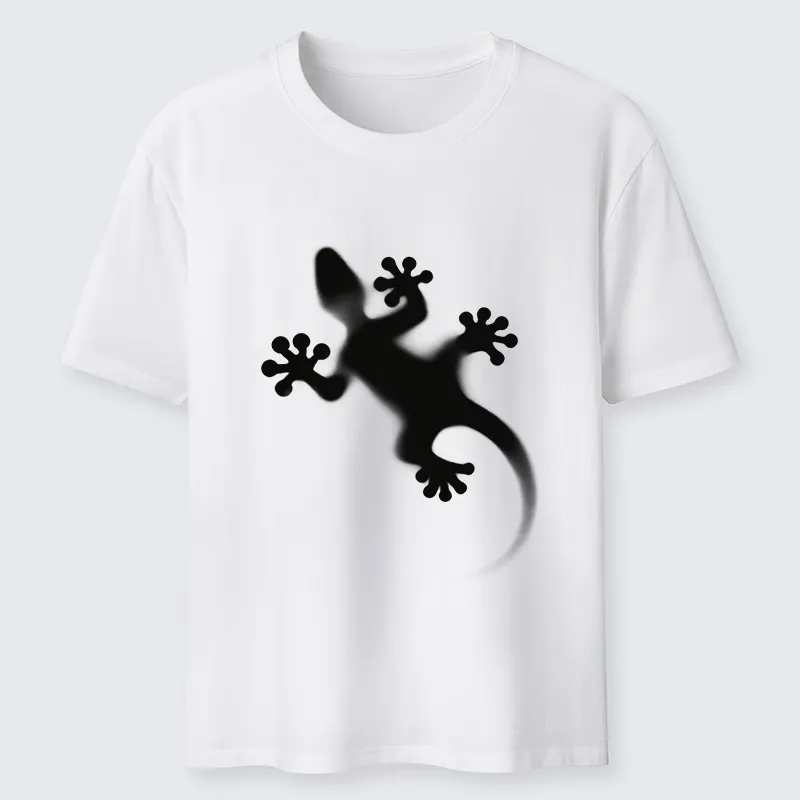 Tokyo-Lion Gecko Silhouette Classic T-Shirt-Tokyo-Lion
