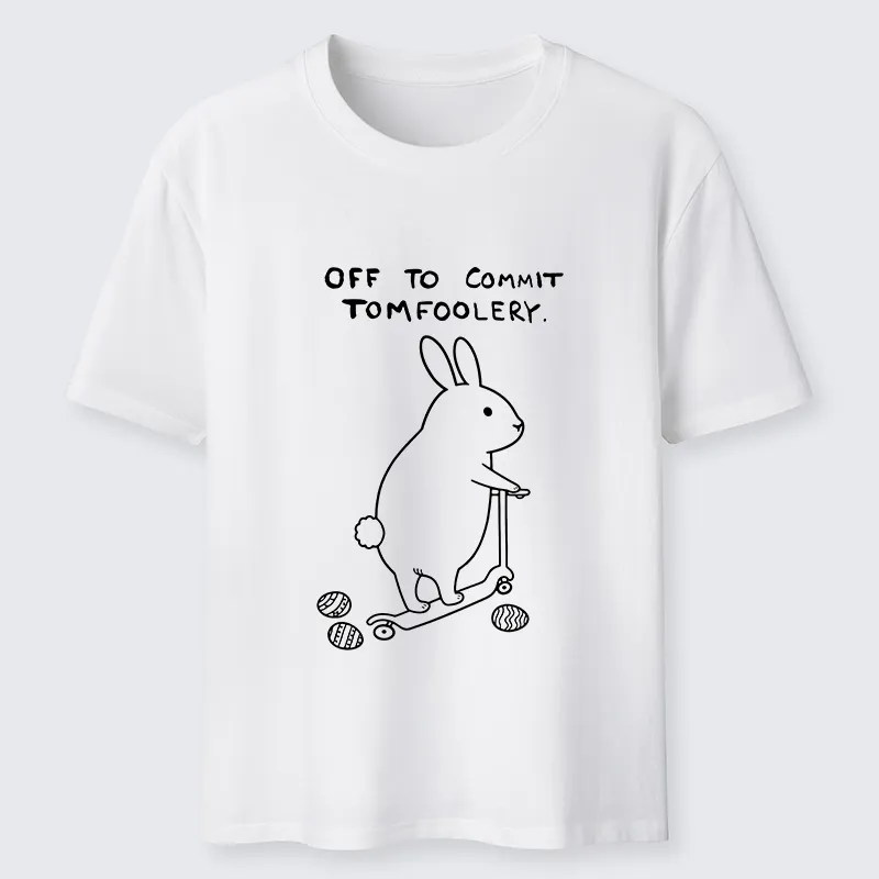Tokyo-Lion Rabbit Goes To Play Pranks Classic T-Shirt