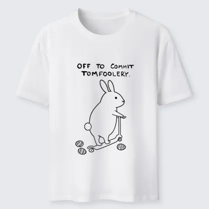 Tokyo-Lion Rabbit Goes To Play Pranks Classic T-Shirt