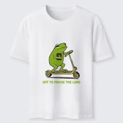 Tokyo-Lion Frog Went To Praise God Classic T-Shirt