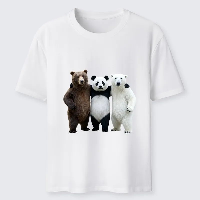 Tokyo-Lion Three Bears Stand Together Classic T-Shirt
