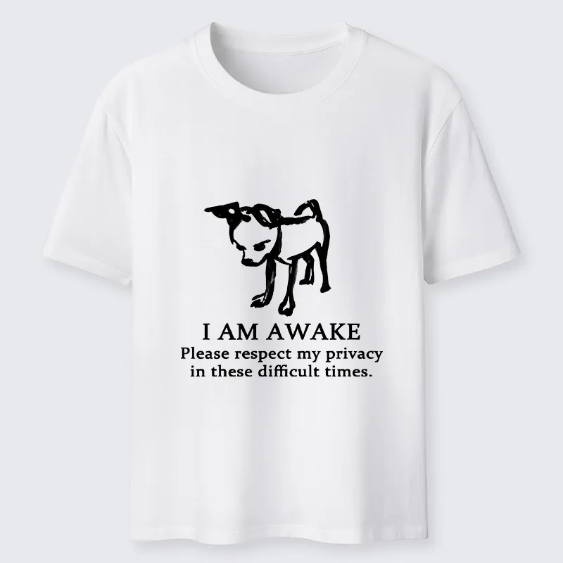 Tokyo-Lion Silly Dog Privacy Meme Art Classic T-Shirt-Tokyo-Lion