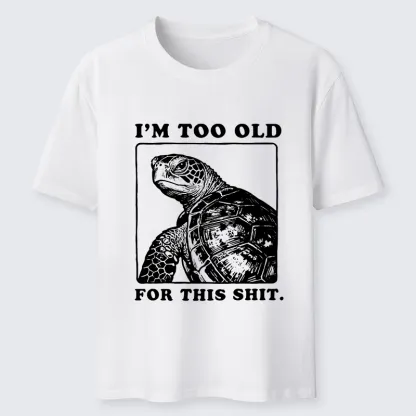 Tokyo-Lion Turtle I Quit Meme Energy Classic T-Shirt
