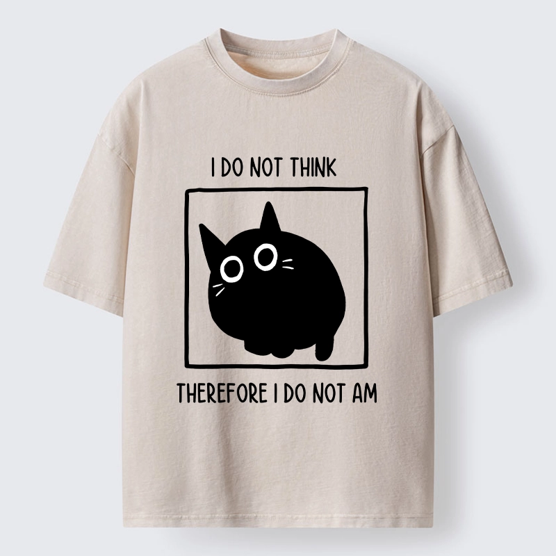 Tokyo-Lion Do Not Think Just Exist Washed T-Shirt