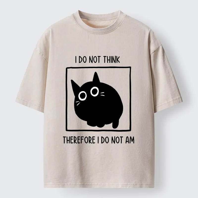 Tokyo-Lion Do Not Think Just Exist Washed T-Shirt