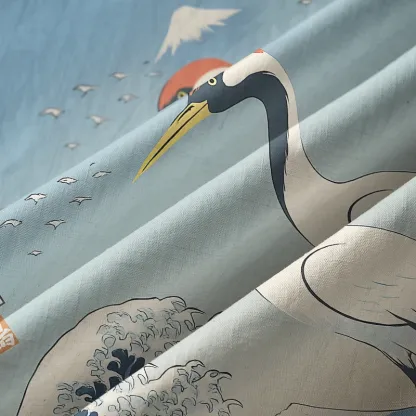 Tokyo-Lion The Great Wave Off Crane Aloha Hawaiian Shirt