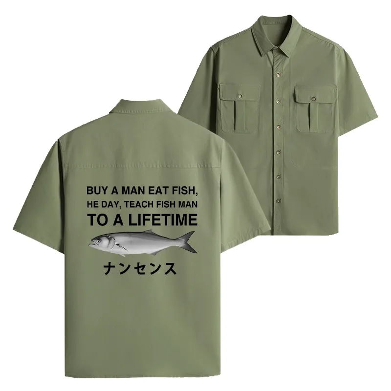 Tokyo-Lion Funny To A Lifetime Work Shirt-Tokyo-Lion