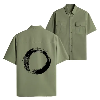 Tokyo-Lion Dragon's Circle Work Shirt