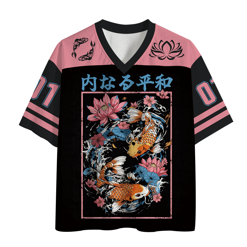 Tokyo-Lion Koi Serenity Mesh Jersey