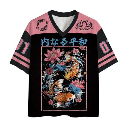 Tokyo-Lion Koi Serenity Mesh Jersey