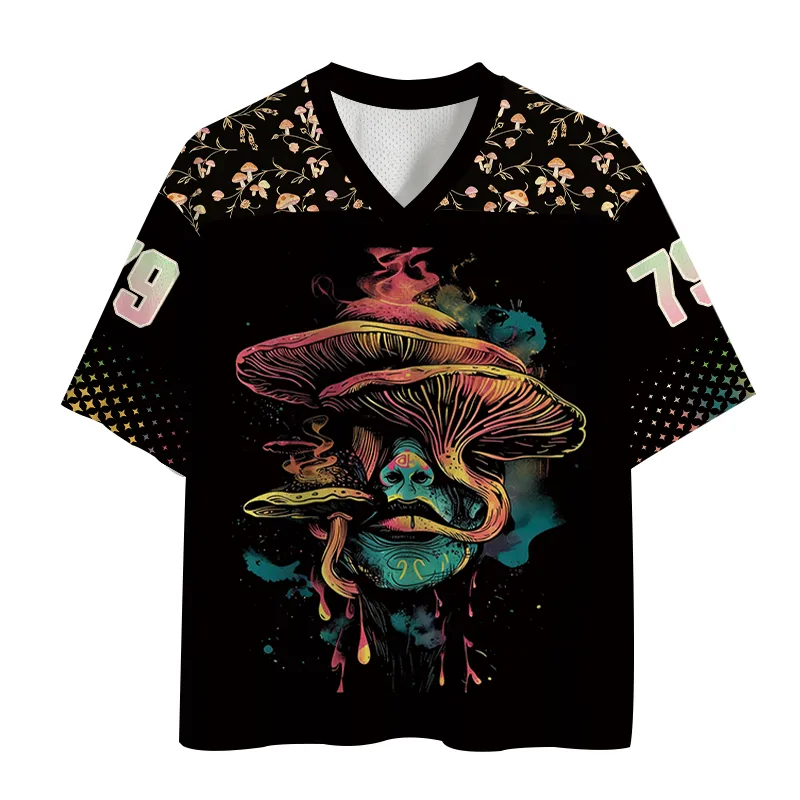 Tokyolion Trippy Mushroom Mesh Jersey