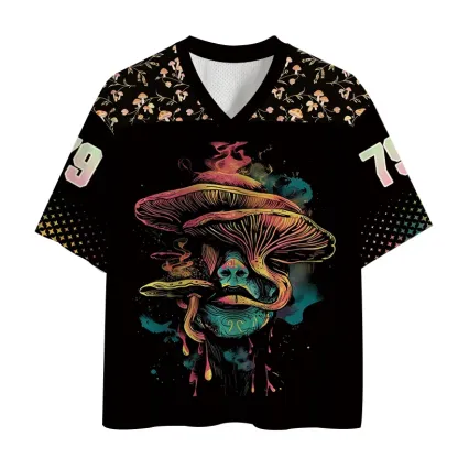 Tokyolion Trippy Mushroom Mesh Jersey