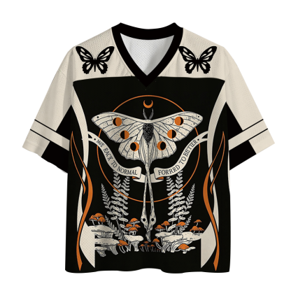 TokyoLion Gothic Moth Mesh Jersey