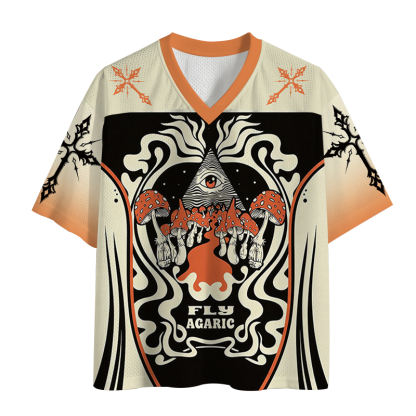 TokyoLion Mystic Mushroom Vibes Mesh Jersey