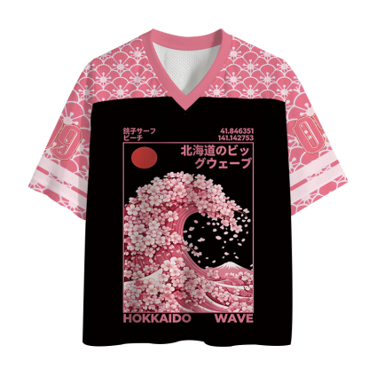 Tokyolion Hokkaido Wave Sakura Mesh Jersey