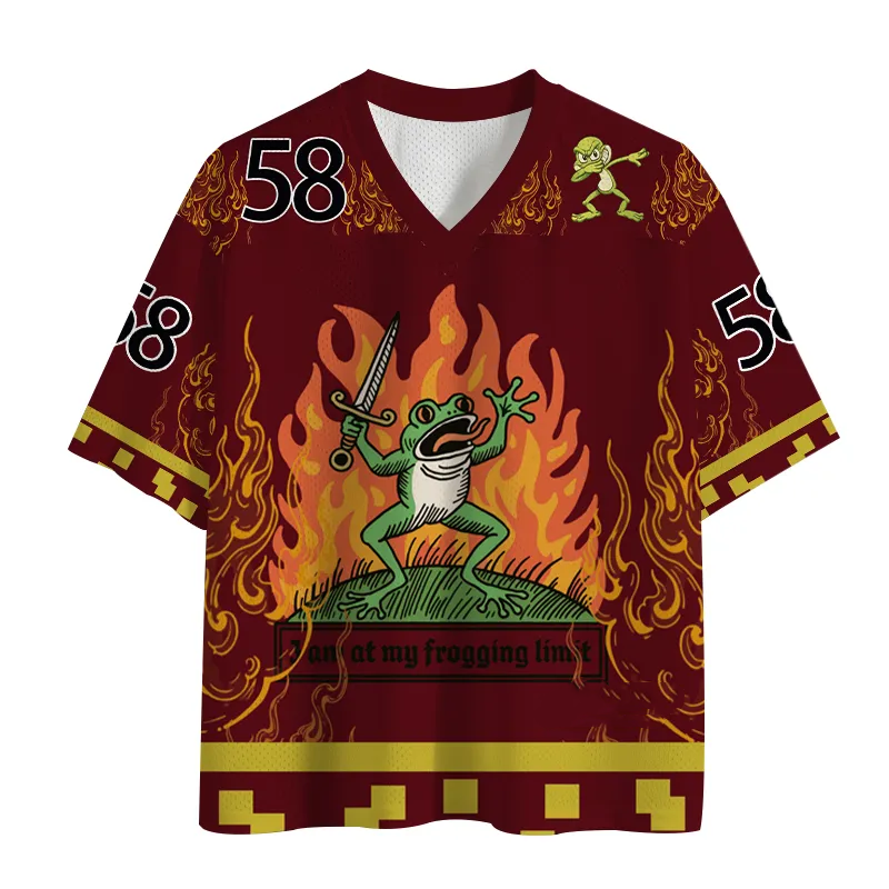Tokyolion I Am At My Frogging Limit Mesh Jersey