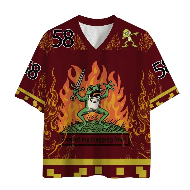 Tokyolion I Am At My Frogging Limit Mesh Jersey