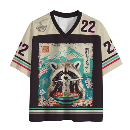 Tokyolion Please Give Raccoon A Discount Mesh Jersey