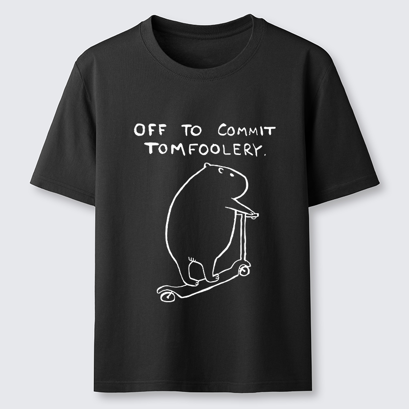 Tokyo-Lion Capybara Is Ready To Do Something Bad Classic T-Shirt