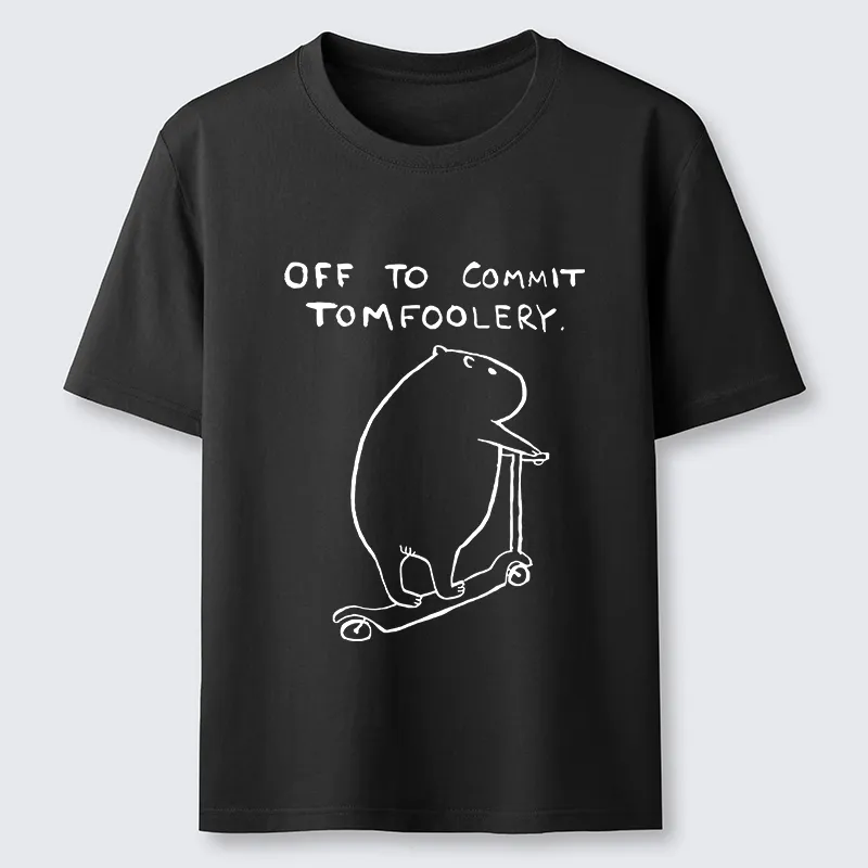 Tokyo-Lion Capybara Is Ready To Do Something Bad Classic T-Shirt