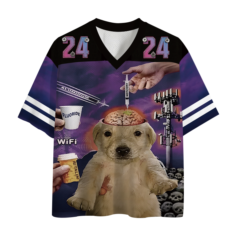Tokyolion Brainwashed Jotchua Meme Mesh Jersey