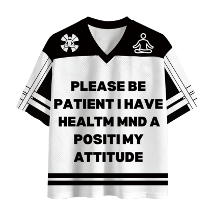 Tokyolion Please Be Patient I Have Autism Mesh Jersey