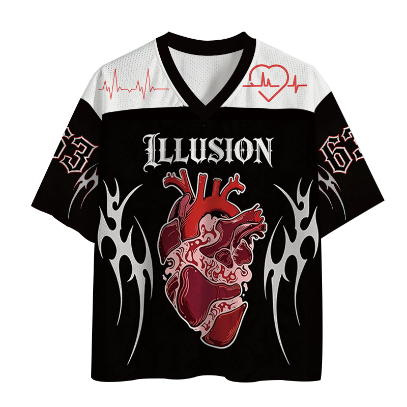 Tokyolion Chrome Heart Vision Mesh Jersey