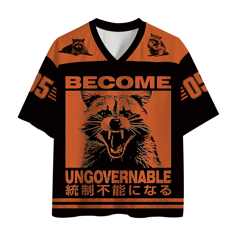 Tokyolion Ungovernable Raccoon Mesh Jersey