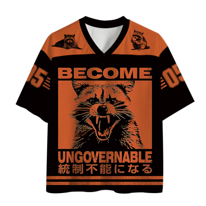 Tokyolion Ungovernable Raccoon Mesh Jersey