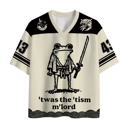 Tokyolion Focused Samurai Frog Mesh Jersey