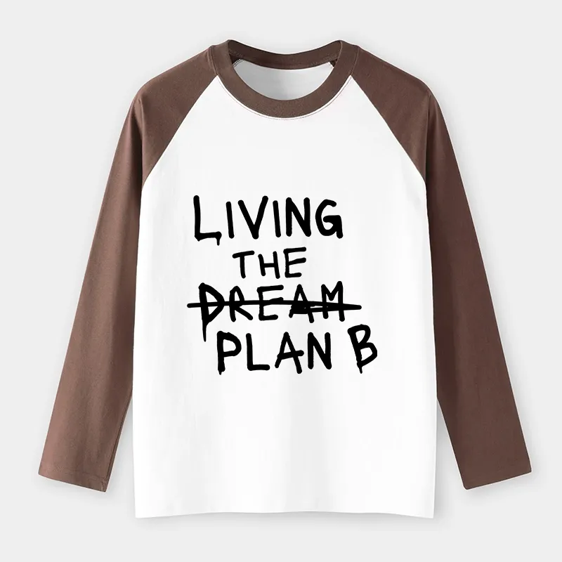 Tokyo-Lion Implement Plan B Raglan Long Sleeve T-shirt