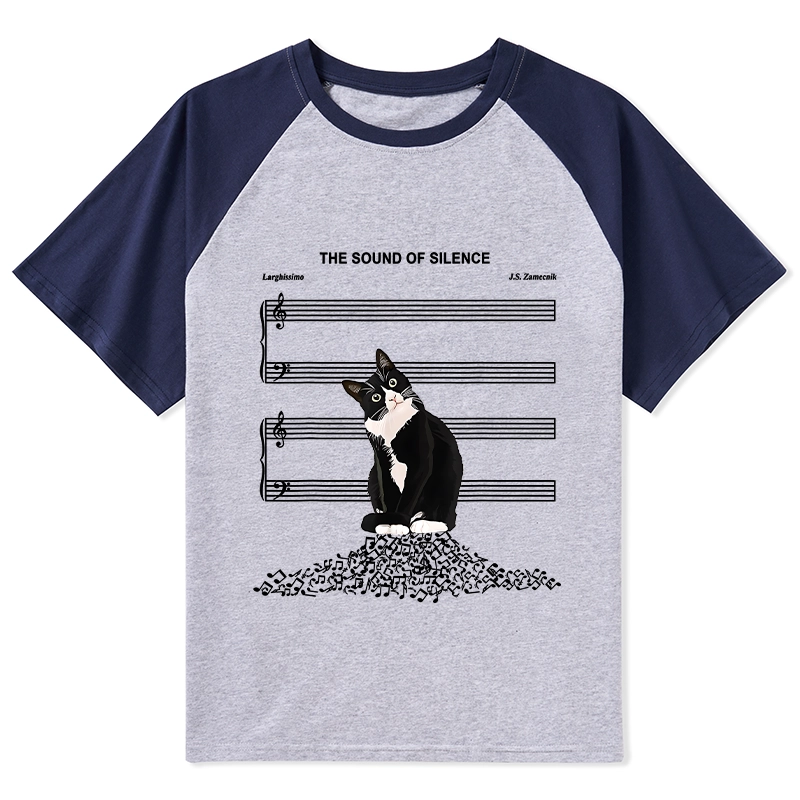 Tokyo-Lion The Sound Of Silence Raglan T-shirt-Tokyo-Lion