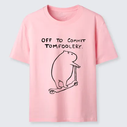 Tokyo-Lion Capybara Is Ready To Do Something Bad Classic T-Shirt