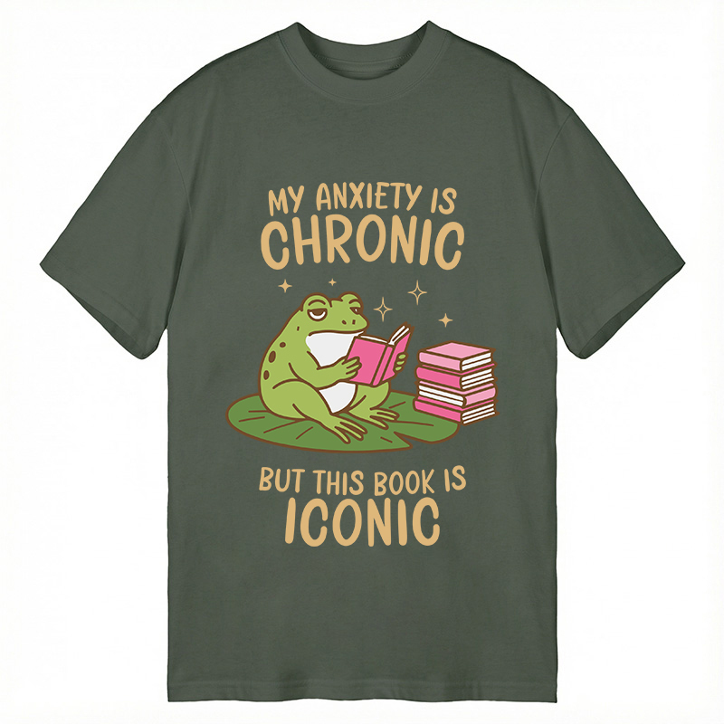 TokyoLion Funny Frog Reading Classic T-Shirt-Tokyo-Lion