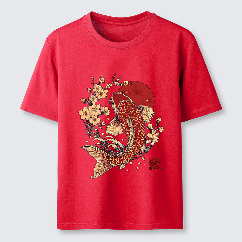 Tokyo-Lion Luck of the Koi Classic T-Shirt